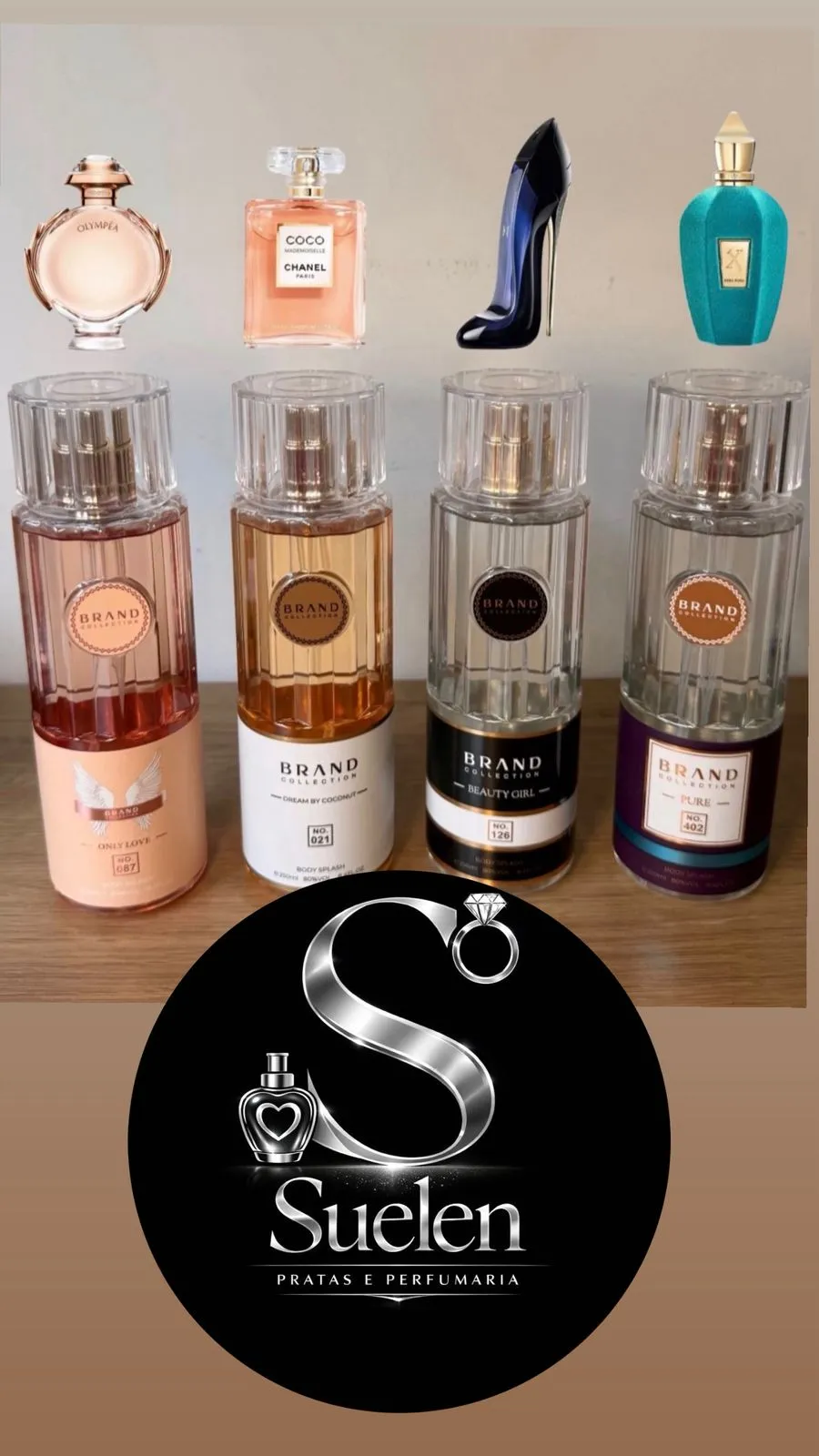 Body Splash Brand Collection — coleção body splash