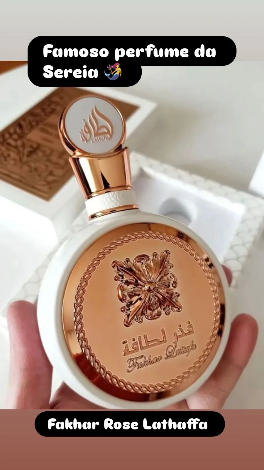 Fakhar Rose — perfume árabe